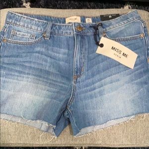 Miss Me Boyfriend Shorts 30